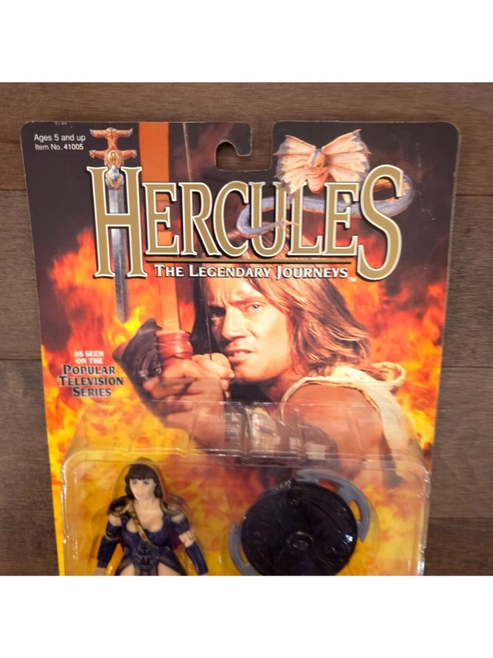 Hercules Legendary Journeys Xena Warrior Princess Figure Weaponry Toy Biz - Picture 4 of 6
